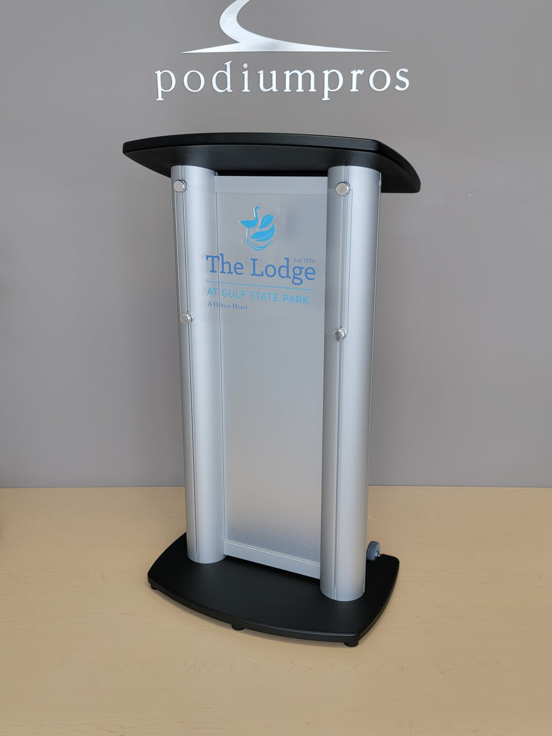 Contemporary Lectern and Podium CS1 Aluminum Lectern - FREE SHIPPING!