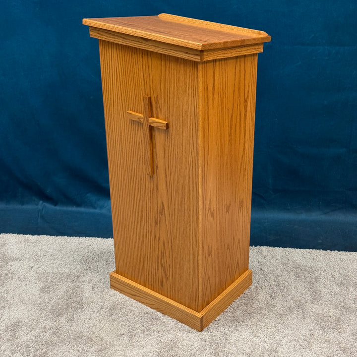 Portable Oak Wood Podium FPL245 - FREE SHIPPING!