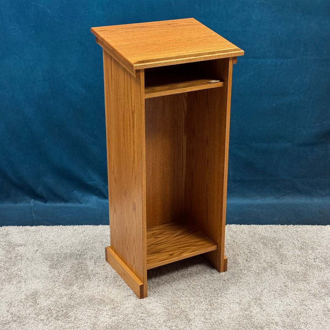 Portable Oak Wood Podium FPL245 - FREE SHIPPING!