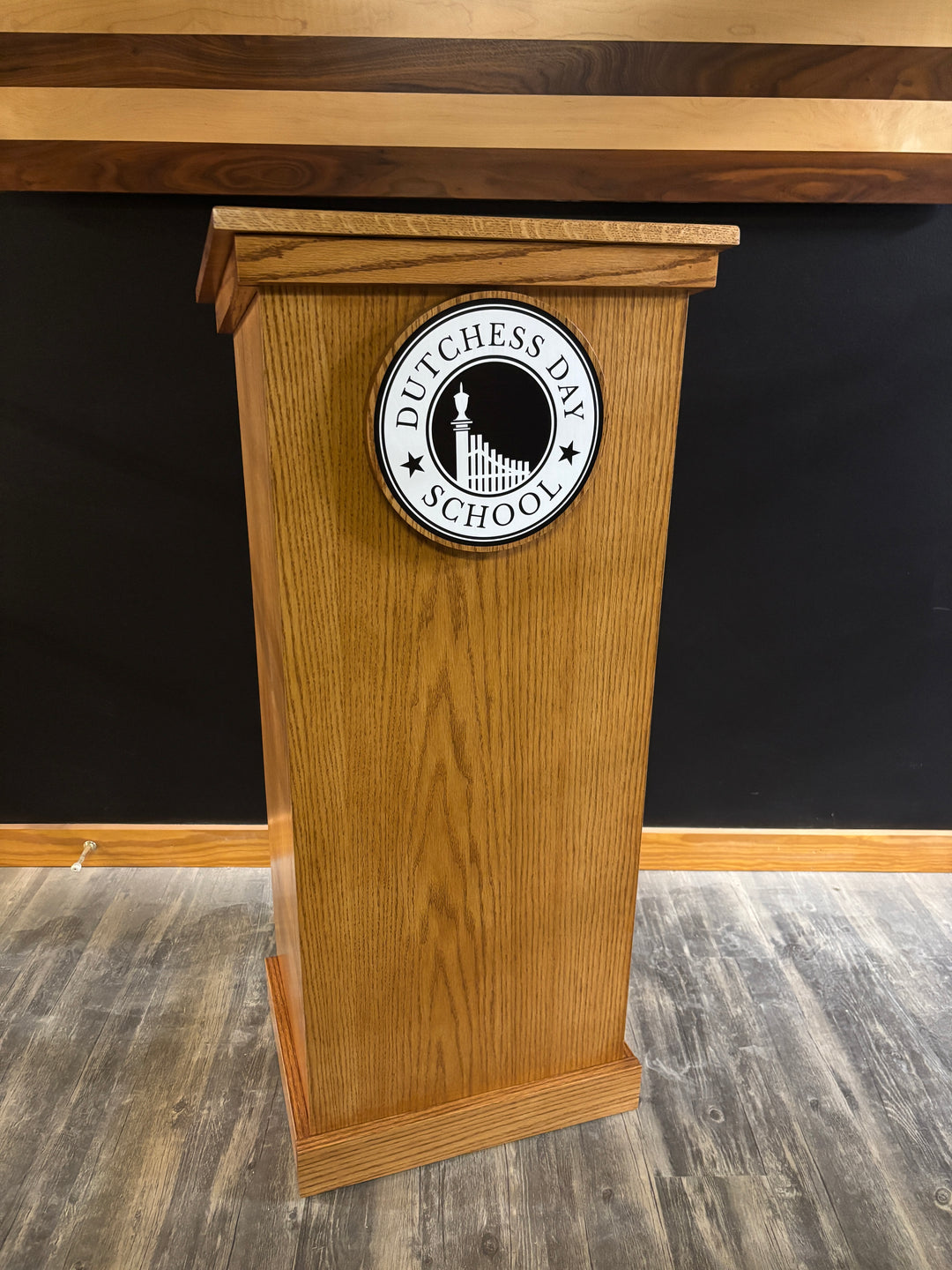 Portable Oak Wood Podium FPL245 - FREE SHIPPING!