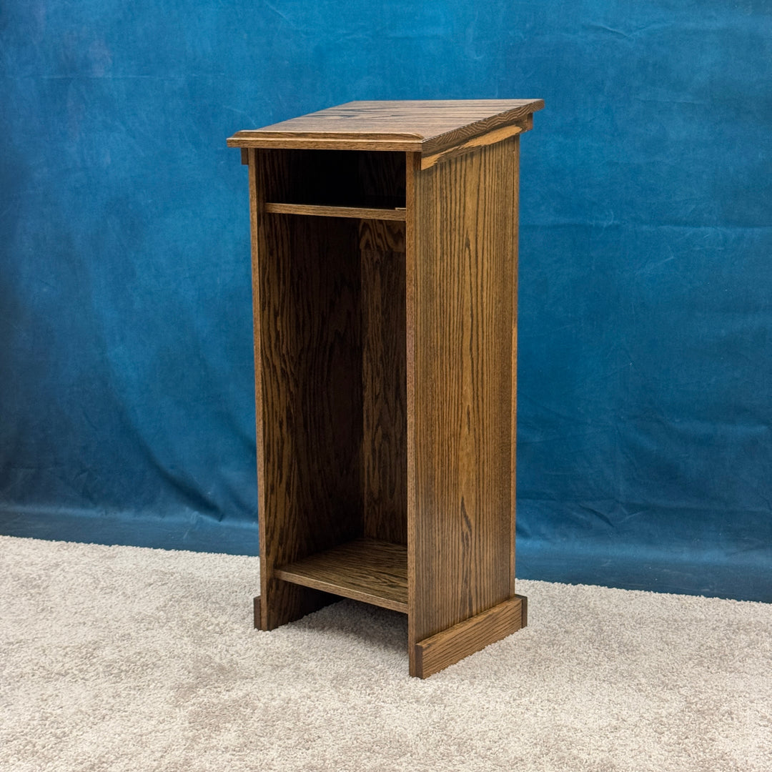 Portable Oak Wood Podium FPL245 - FREE SHIPPING!