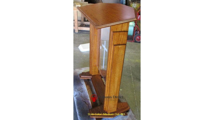Wood with Acrylic Pulpit  701 Proclaimer - FREE SHIPPING!