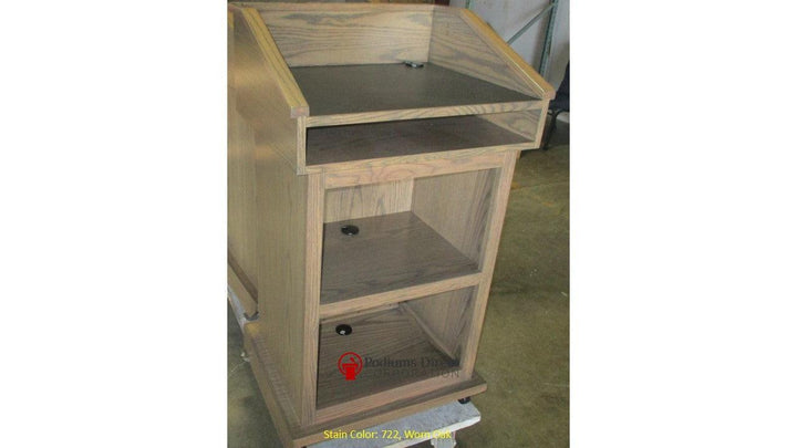 Handcrafted Solid Hardwood Lectern Conquest - FREE SHIPPING!