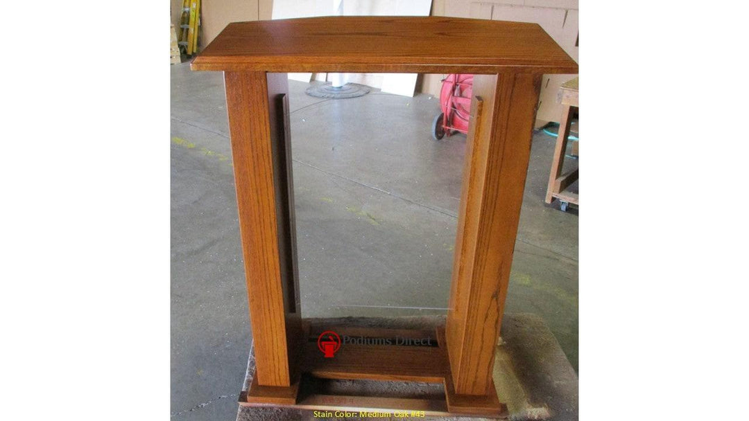 Wood with Acrylic Pulpit 777 Exhorter - FREE SHIPPING!