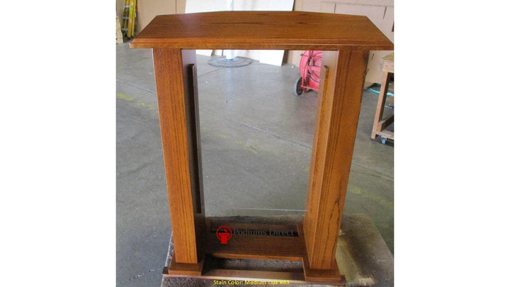 Wood with Acrylic Pulpit 777 Exhorter - FREE SHIPPING!