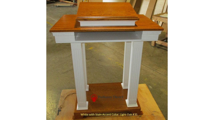 Church Wood Pulpit Pedestal NO 8401 - FREE SHIPPING!