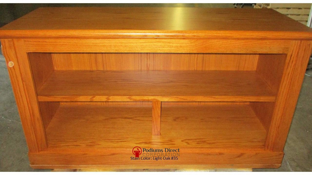 Communion Table TCT-105-Back Light Oak 35-Communion Tables and Altars-Front-Podiums Direct