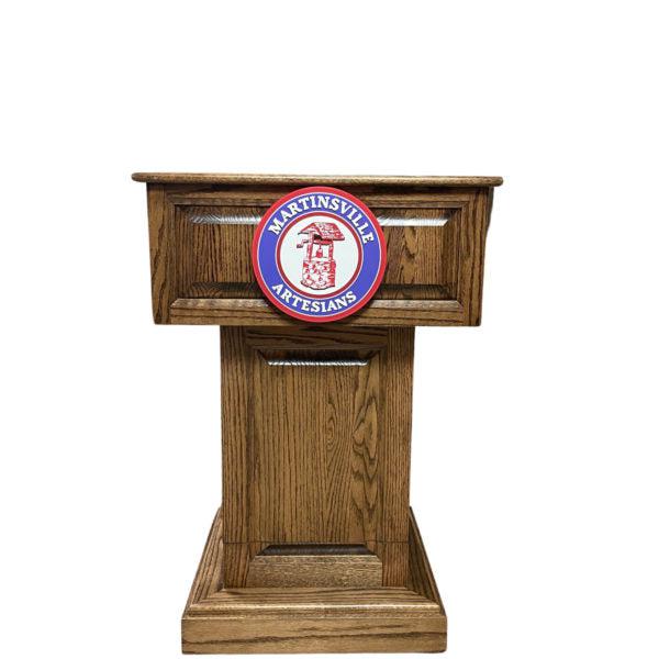 Handcrafted Solid Hardwood Lectern CLR235-LIFT Counselor Lift - FREE SHIPPING!