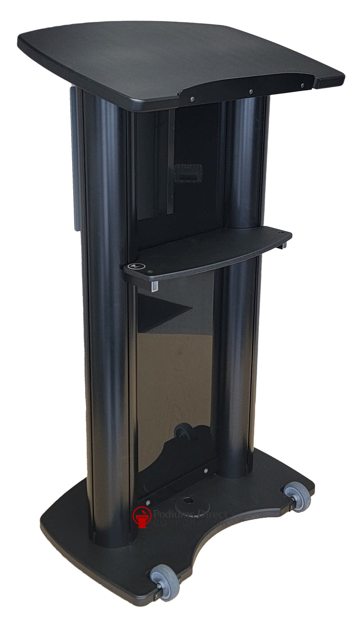 Contemporary Lectern and Podium CS1 Deluxe Aluminum Lectern - FREE SHIPPING!