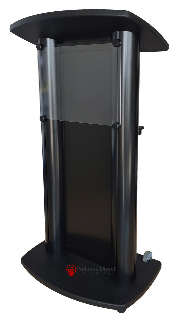 Contemporary Lectern and Podium CS1 Deluxe Aluminum Lectern - FREE SHIPPING!
