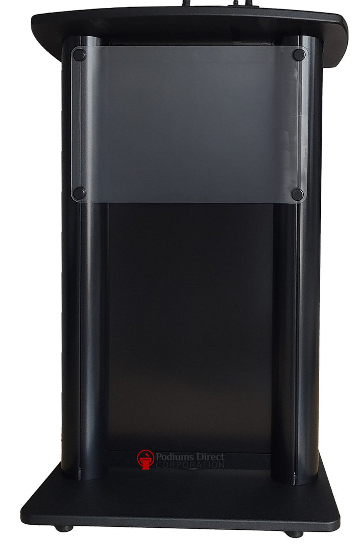 Contemporary Lectern and Podium CS2 Deluxe Aluminum Lectern - FREE SHIPPING!