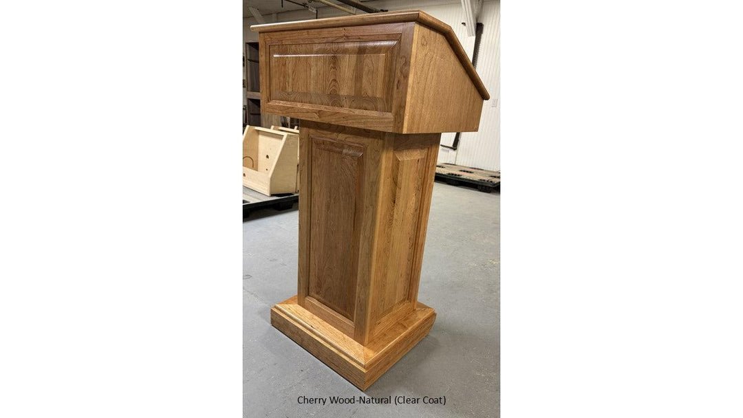 Handcrafted Solid Hardwood Lectern CLR235 Counselor - FREE SHIPPING!