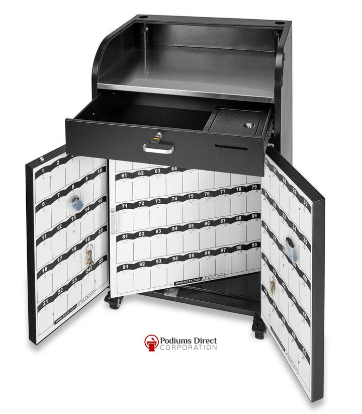 Valet Podium Elite Podium with 150 Key Hook - FREE SHIPPING!