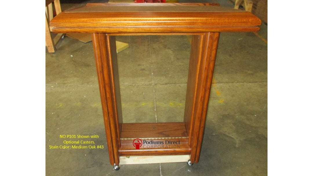 Wood with Acrylic Pulpit NO. P101 - FREE SHIPPING!