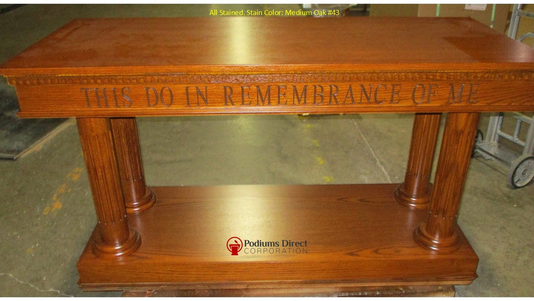 Communion Table NO 8302 OCT Open Style - FREE SHIPPING!