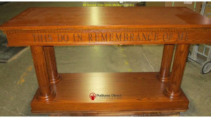 Communion Table NO 8302 OCT Open Style - FREE SHIPPING!