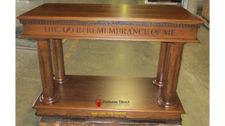 Communion Table 834 Column Pedestal - FREE SHIPPING!