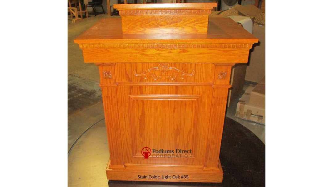 Church Wood Pulpit Tiered TSP-120 - FREE SHIPPING!