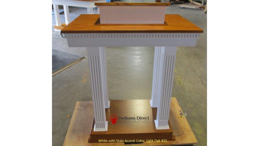 Church Wood Pulpit Pedestal NO 8401 - FREE SHIPPING!