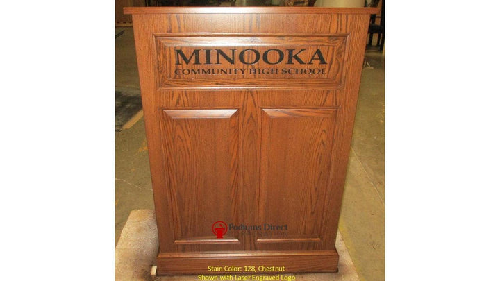 Handcrafted Solid Hardwood Lectern Colonial - FREE SHIPPING!