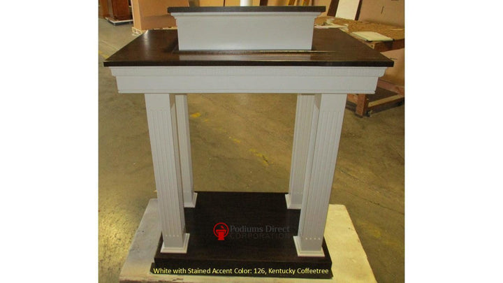 Church Wood Pulpit Pedestal NO 8401 - FREE SHIPPING!