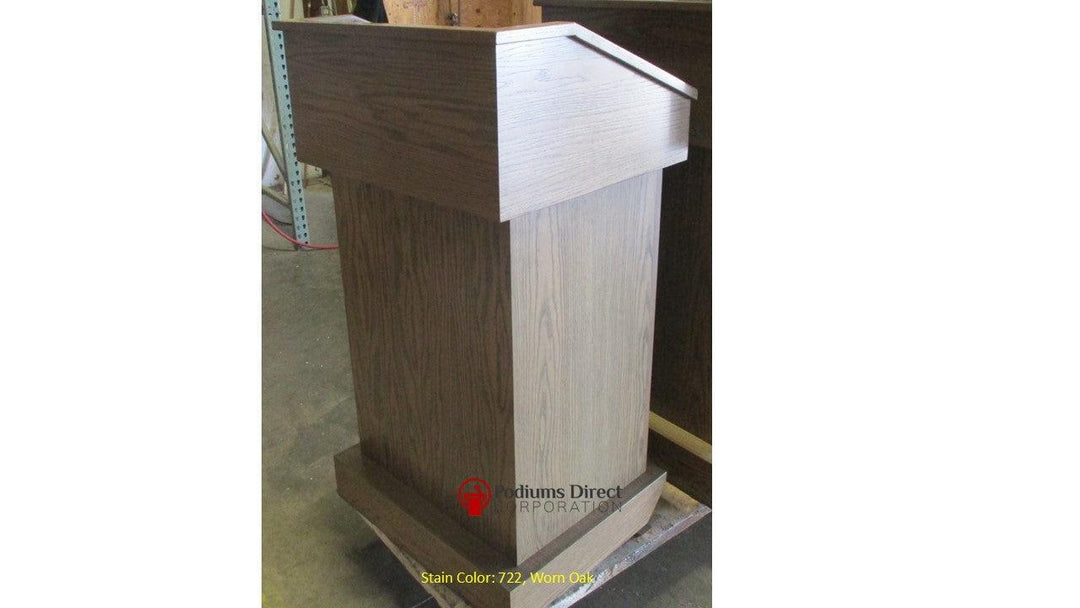 Handcrafted Solid Hardwood Lectern Conquest - FREE SHIPPING!