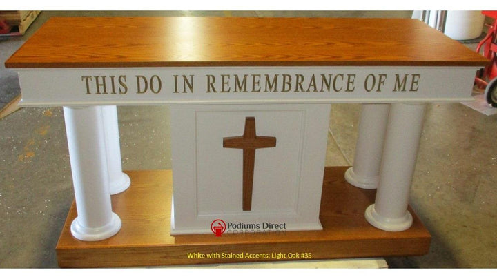 Communion Table Custom 810 - FREE SHIPPING!