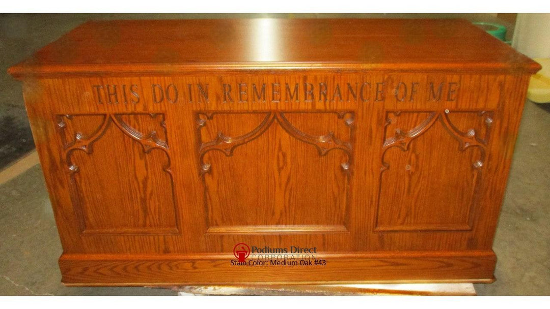 Communion Table NO 200 Closed Style - FREE SHIPPING!