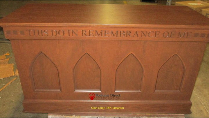 Communion Table NO 900 Closed Style - FREE SHIPPING!