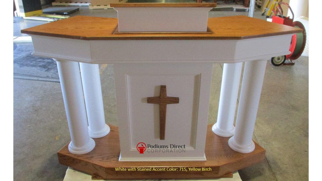 Church Wood Pulpit Custom No. 810 - FREE SHIPPING!