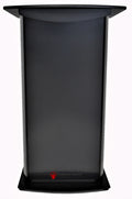 H2 Deluxe Black Aluminum Lectern