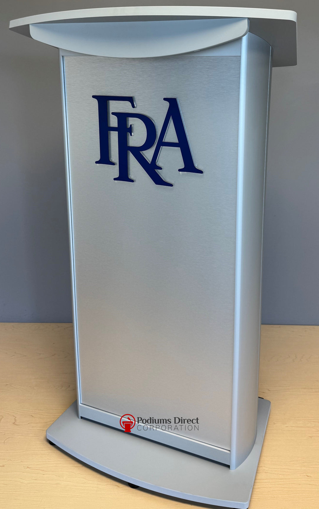 Contemporary Lectern and Podium H2 Standard Aluminum Lectern - FREE SHIPPING!