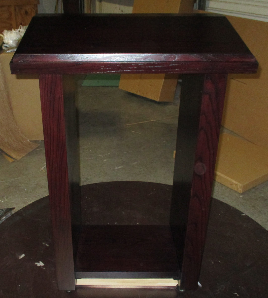 Wood with Acrylic Pulpit NO. P103 OS - FREE SHIPPING!