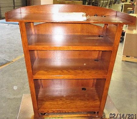Handcrafted Solid Harwood Lectern Eagle-Back-Handcrafted Solid Hardwood Pulpits, Podiums and Lecterns-Podiums Direct