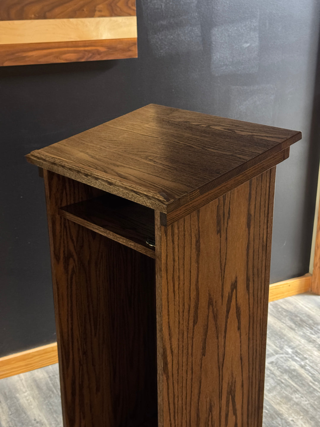 Portable Oak Wood Podium FPL245 - FREE SHIPPING!