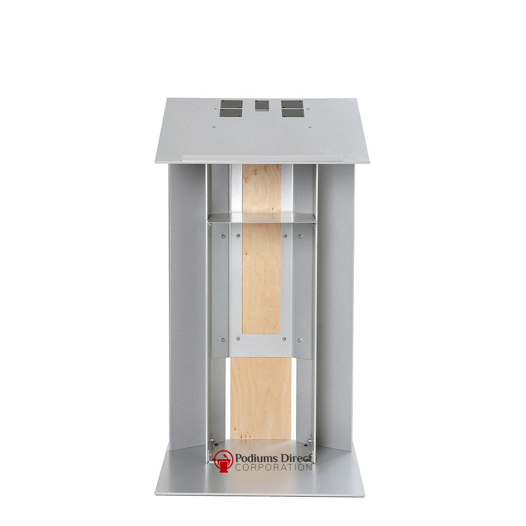 Contemporary Lectern and Podium K-6 Back-Contemporary Lecterns and Podiums-Podiums Direct