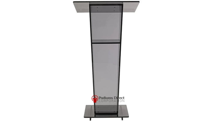 Acrylic Lectern Gray Vail - FREE SHIPPING!