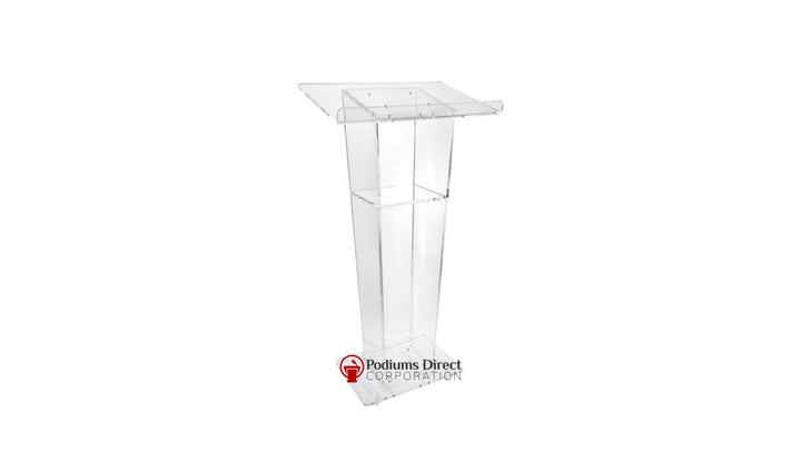 Acrylic Lectern Clear Vail - FREE SHIPPING!