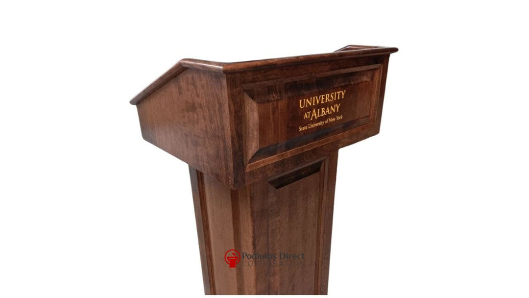 Handcrafted Solid Hardwood Lectern CLR235 Counselor - FREE SHIPPING!