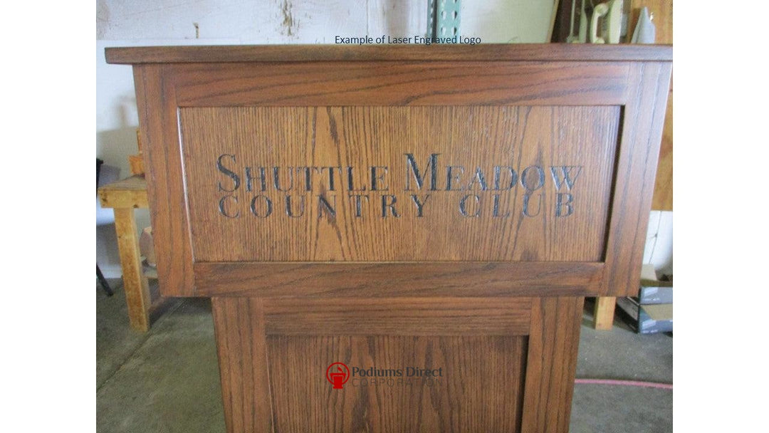 Handcrafted Solid Hardwood Lectern Celebrity - FREE SHIPPING!