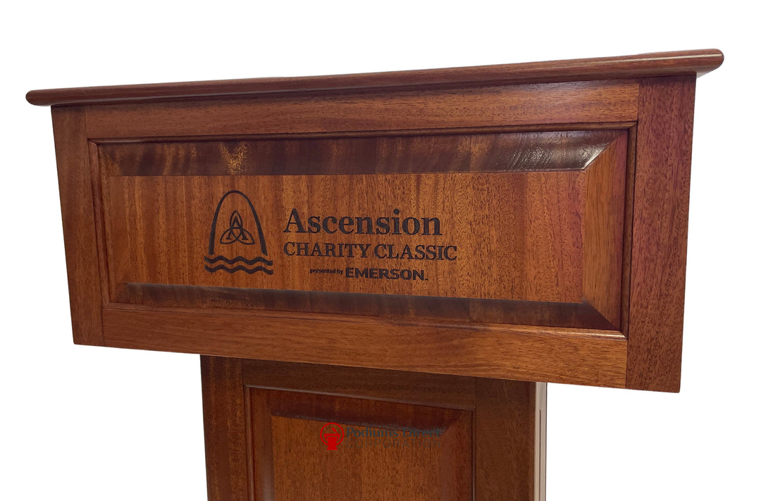 Handcrafted Solid Hardwood Lectern CLR235 Counselor - FREE SHIPPING!