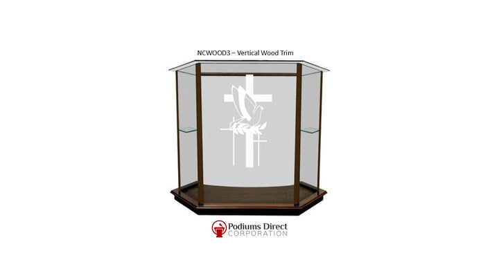 Glass Pulpit NC8/NC8G Prestige The PRESTIGE - FREE SHIPPING!