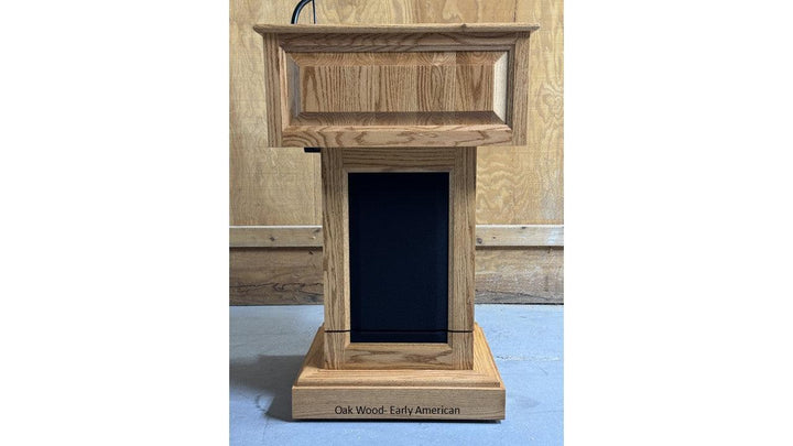 Handcrafted Solid Hardwood Lectern CLR235-EV-L Counselor Evolution Lift with Sound Lectern - FREE SHIPPING!