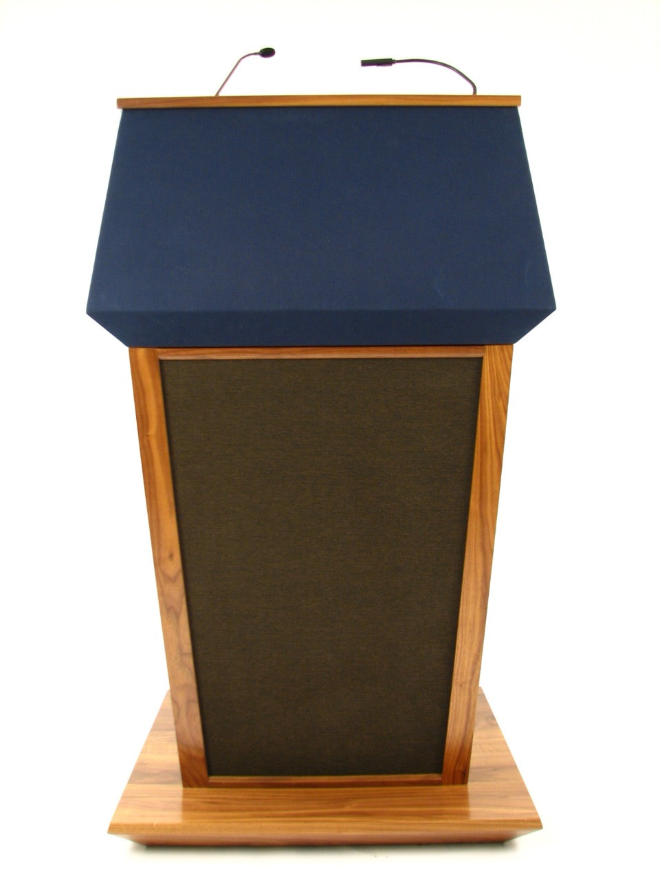 presidential podium with microphone