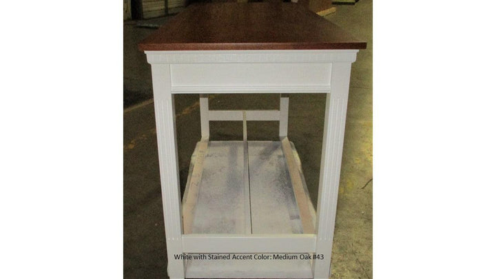 Communion Table NO 825- Side Medium Oak 43-Communion Tables and Altars-Podiums Direct