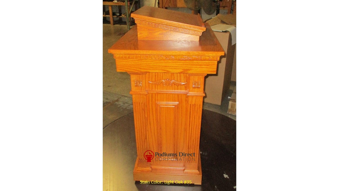 Church Wood Pulpit Tiered TSP-120 - FREE SHIPPING!