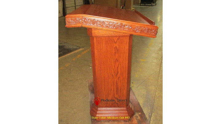 Wood with Acrylic Pulpit NO 5405 - FREE SHIPPING!