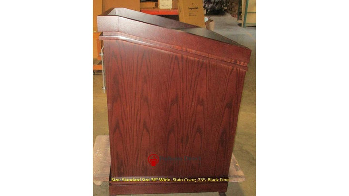 Handcrafted Solid Hardwood Lectern Heritage - FREE SHIPPING!