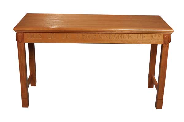Communion Table TOT-105-Communion Tables and Altars-Podiums Direct