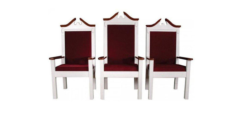 Clergy Church Chair TPC-603S Series 48" Height Side Pulpit Chair-Clergy Church Chairs-Podiums Direct